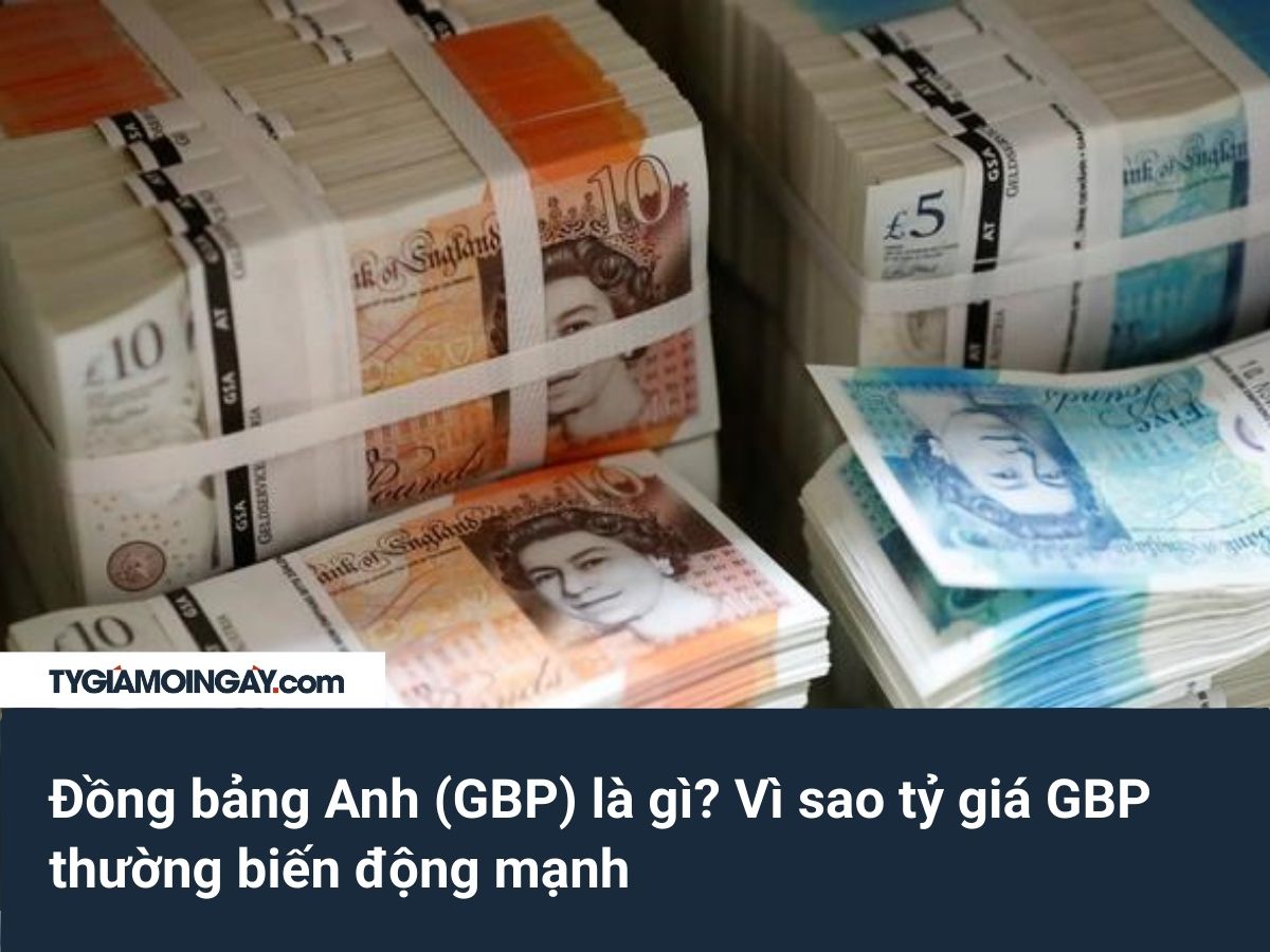 Đồng bảng Anh (GBP) là gì? Vì sao tỷ giá GBP thường biến động mạnh