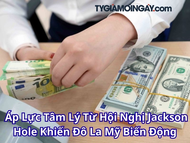  Áp Lực Tâm Lý Từ Hội Nghị Jackson Hole Khiến Đô La Mỹ Biến Động