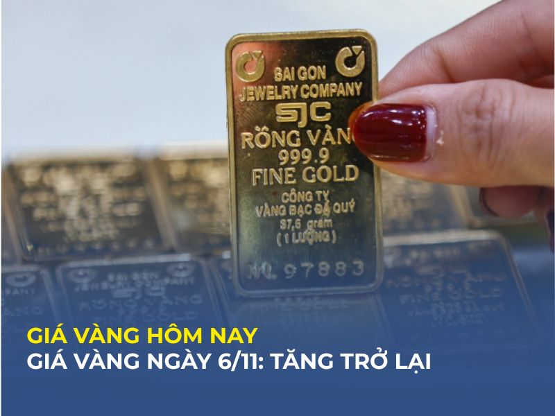 Cập nhật giá vàng hôm nay mới nhất