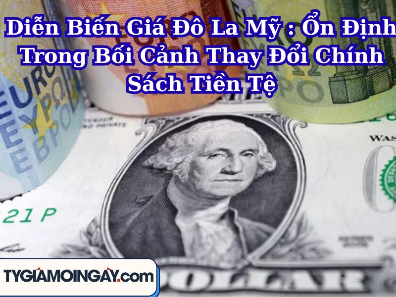 Diễn Biến Giá Đô La Mỹ : Ổn Định Trong Bối Cảnh Thay Đổi Chính Sách Tiền Tệ