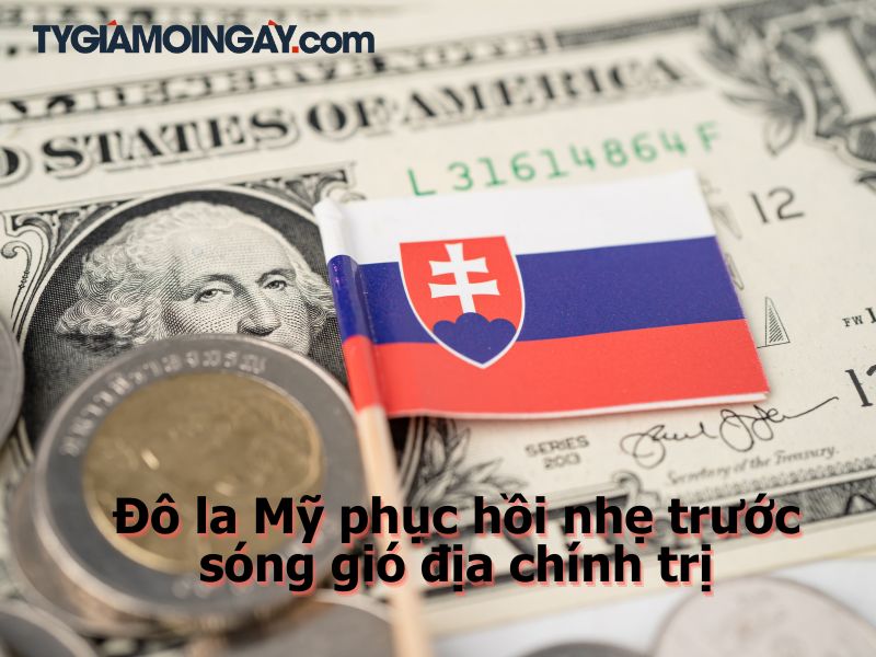 Đô la Mỹ phục hồi nhẹ trước sóng gió địa chính trị và bất định chính sách toàn cầu