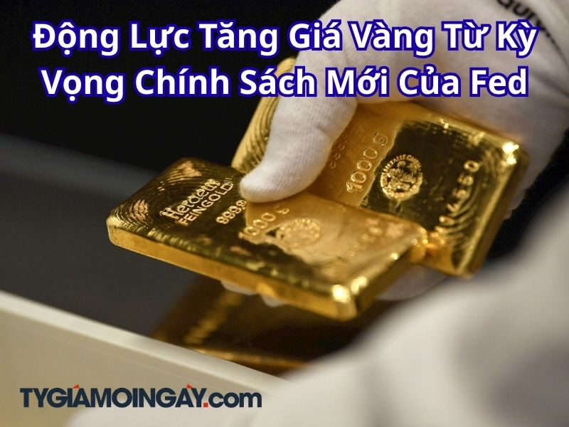 Động Lực Tăng Giá Vàng Từ Kỳ Vọng Chính Sách Mới Của Fed
