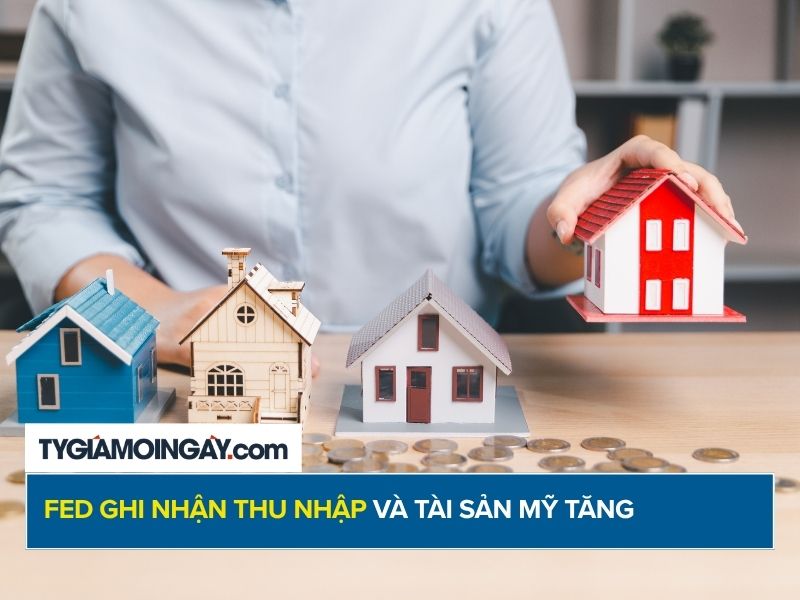 Fed ghi nhận thu nhập và tài sản Mỹ tăng nhưng nợ gia tăng