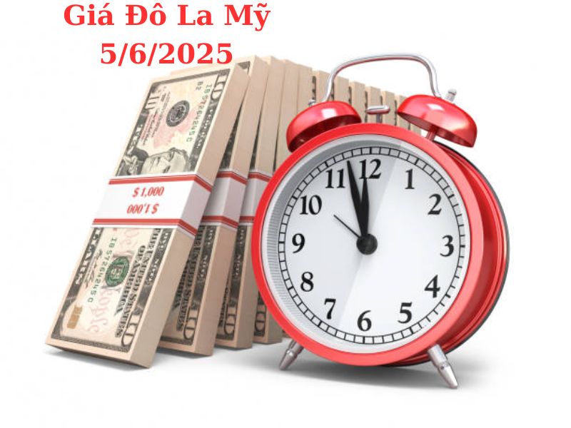 Giá đô la Mỹ hôm nay 5/6: thị trường trong nước tăng nhẹ