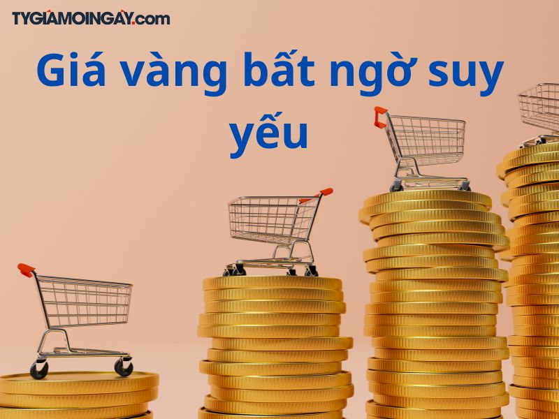 Giá vàng bất ngờ suy yếu: Nguy cơ và cơ hội cho nhà đầu tư