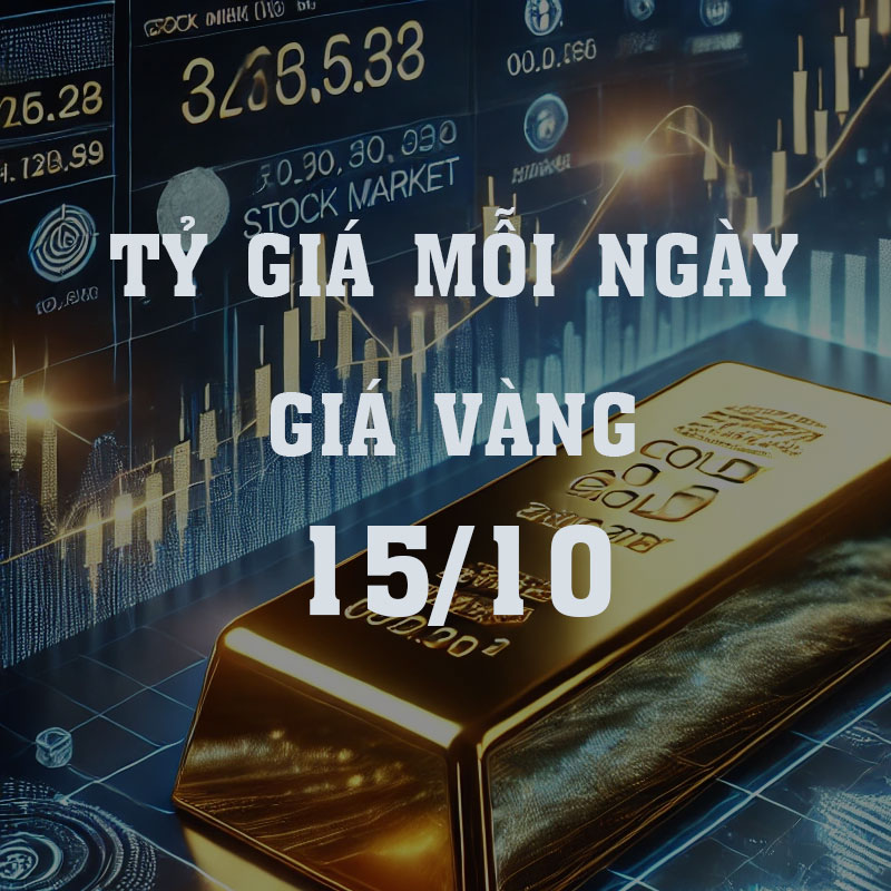 Giá vàng hôm nay 15/10/2024: Vàng nhẫn trong nước lập đỉnh, thế giới rơi tự do