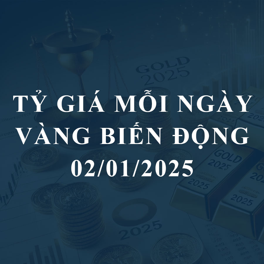 Giá vàng hôm nay (2/1): Biến động mới đầu năm 2025