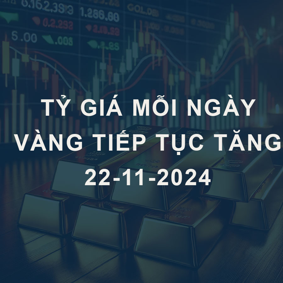 Giá vàng hôm nay (22/11): Tiếp tục tăng, vượt mốc 86 triệu đồng/lượng