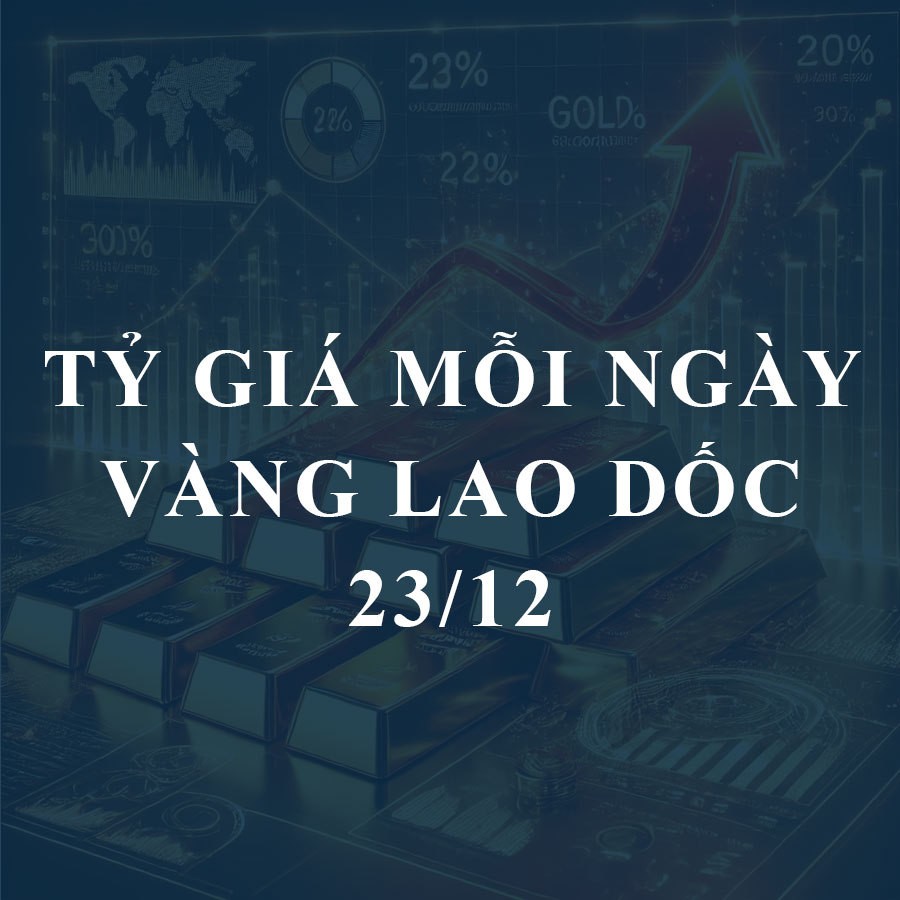 Giá vàng hôm nay (23/12): Bất ngờ lao dốc mạnh