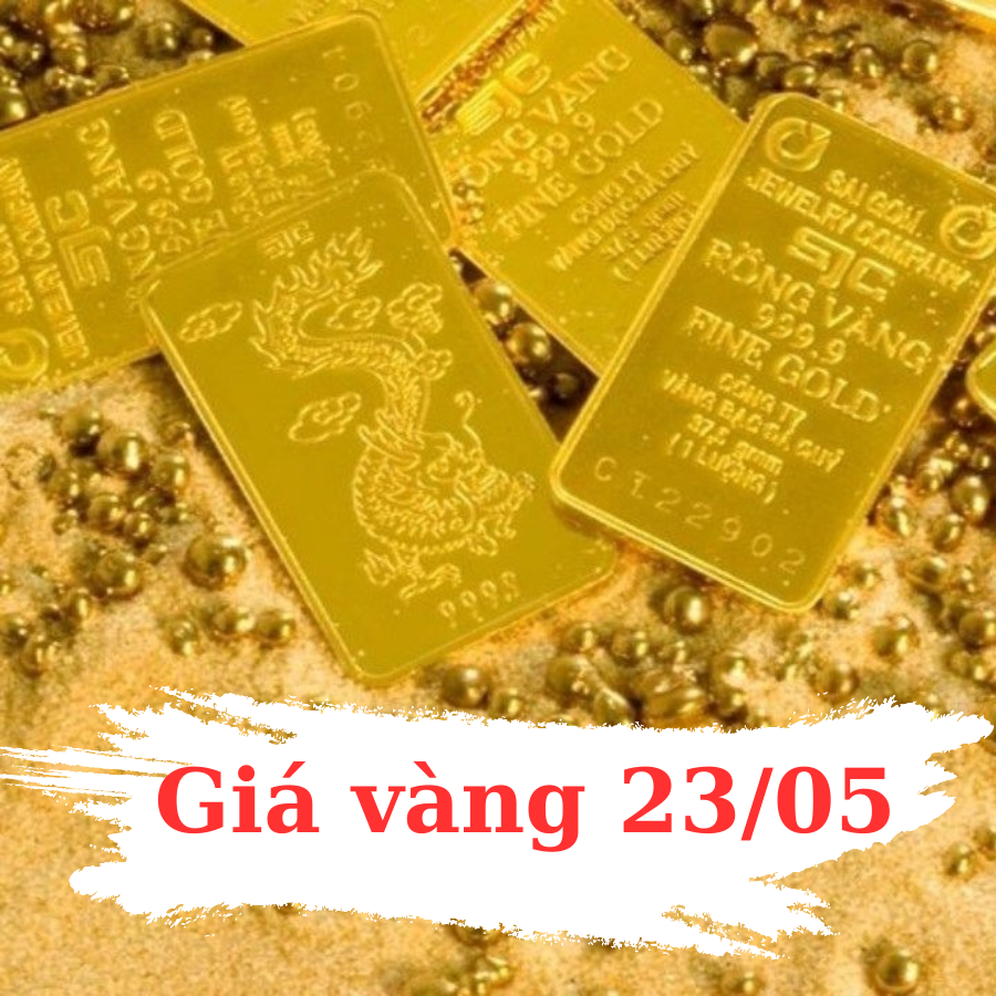 Nhận định giá vàng hôm nay 23/5: Áp lực từ USD tăng mạnh, thị trường vàng điều chỉnh giảm