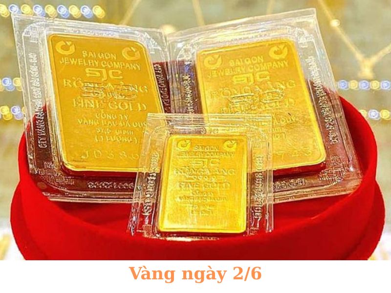 Giá vàng hôm nay 2/6: Vàng thế giới bật tăng