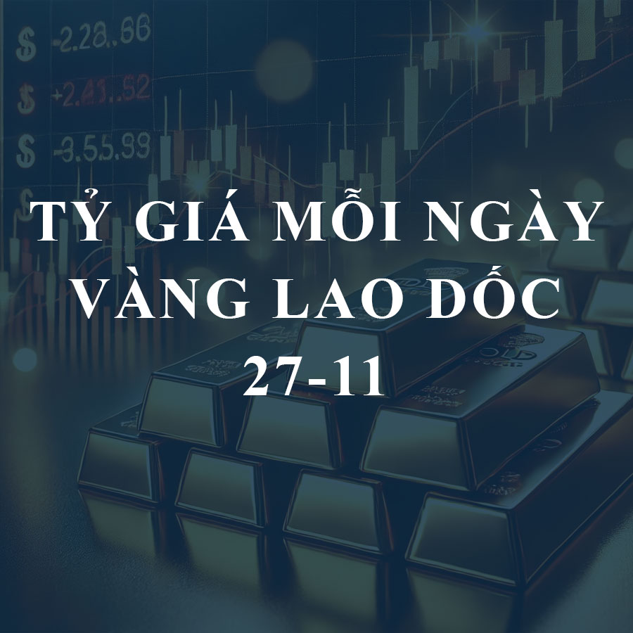 Giá vàng hôm nay (27-11): Tiếp tục “lao dốc”, trái chiều xu hướng thế giới