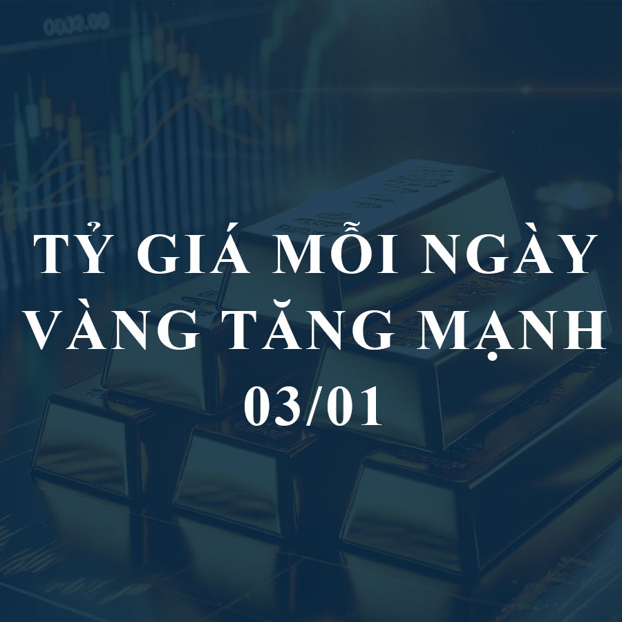 Giá vàng hôm nay (3-1): Đồng loạt tăng mạnh, vượt mốc 2.650 USD/ounce