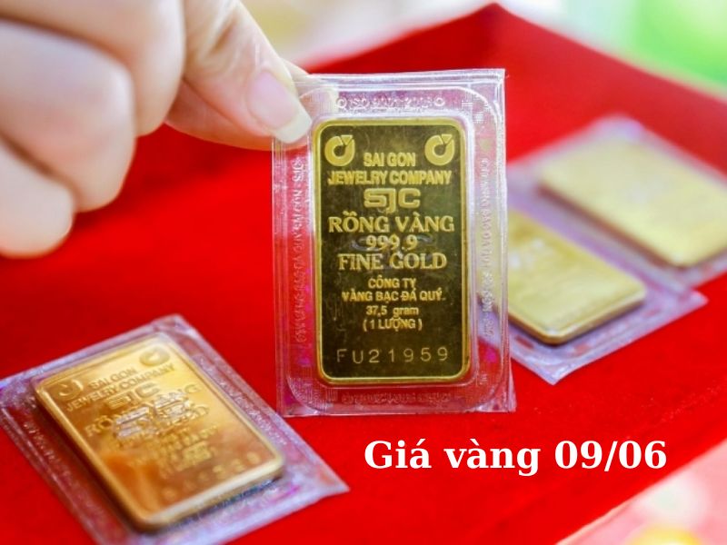 Giá vàng hôm nay 9/6: Vàng thế giới nhích nhẹ