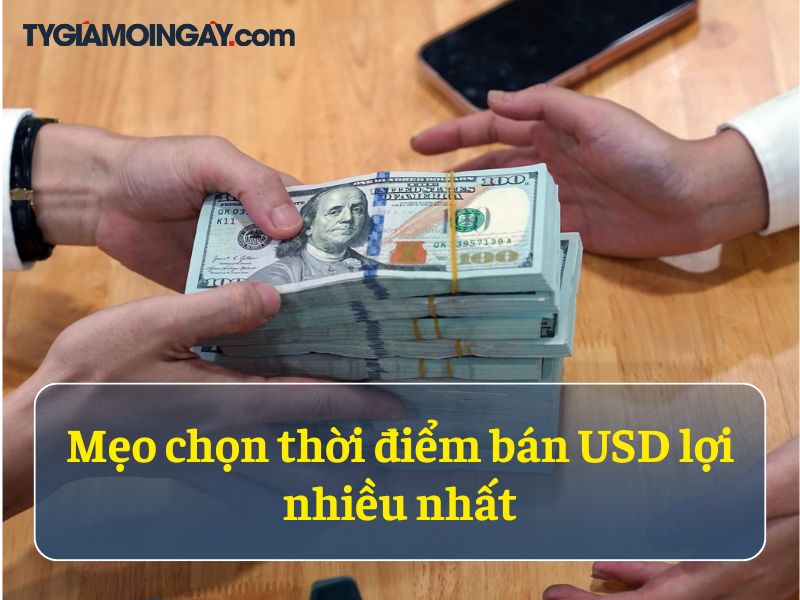 Mẹo chọn thời điểm bán USD lợi nhiều nhất
