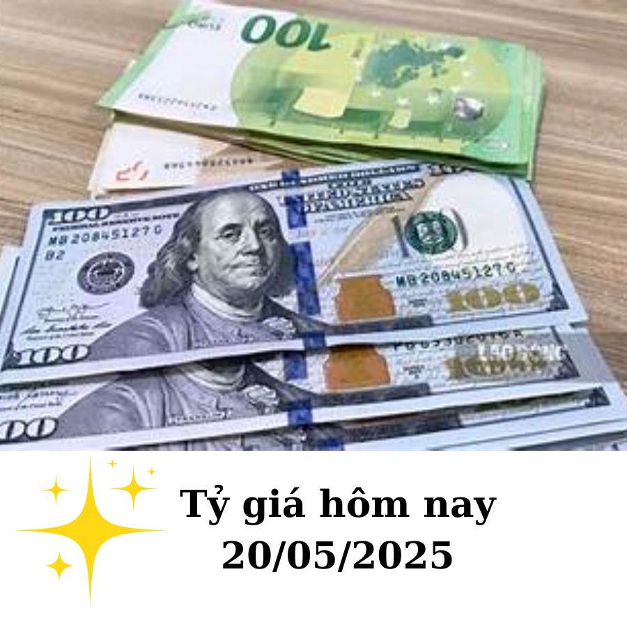 Nhận định tỷ giá ngoại tệ hôm nay (20/05/2025): USD và EUR tăng nhẹ, thị trường ngoại tệ thận trọng chờ tín hiệu mới