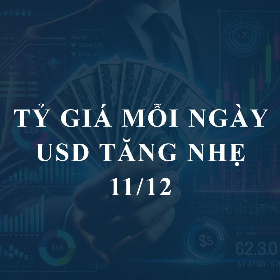 Tỷ Giá Hôm Nay (11/12): Đồng USD Tăng Nhẹ, Thị Trường “Chợ Đen” Nhích Lên