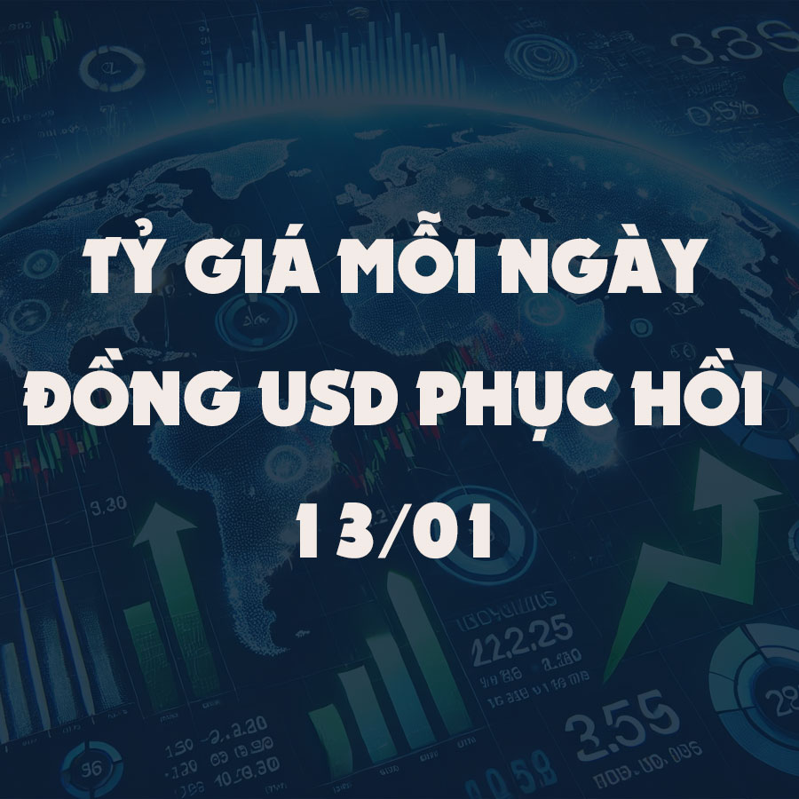 Tỷ giá hôm nay (13/1): Đồng USD phục hồi, thị trường 