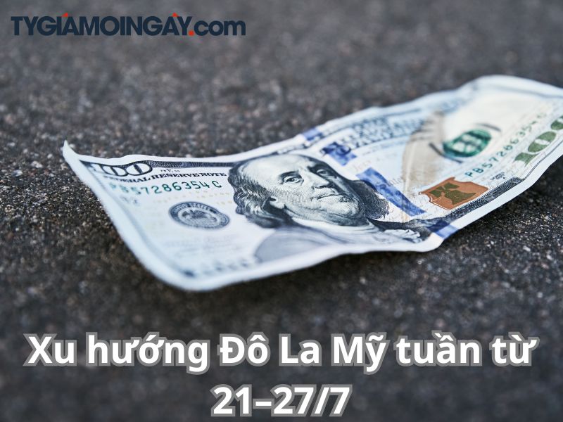 Xu hướng Đô La Mỹ tuần từ 21–27/7: Kỳ vọng phục hồi trong thận trọng