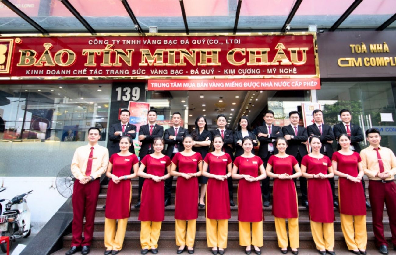 Trụ sở công ty vàng Bảo Tín Minh Châu