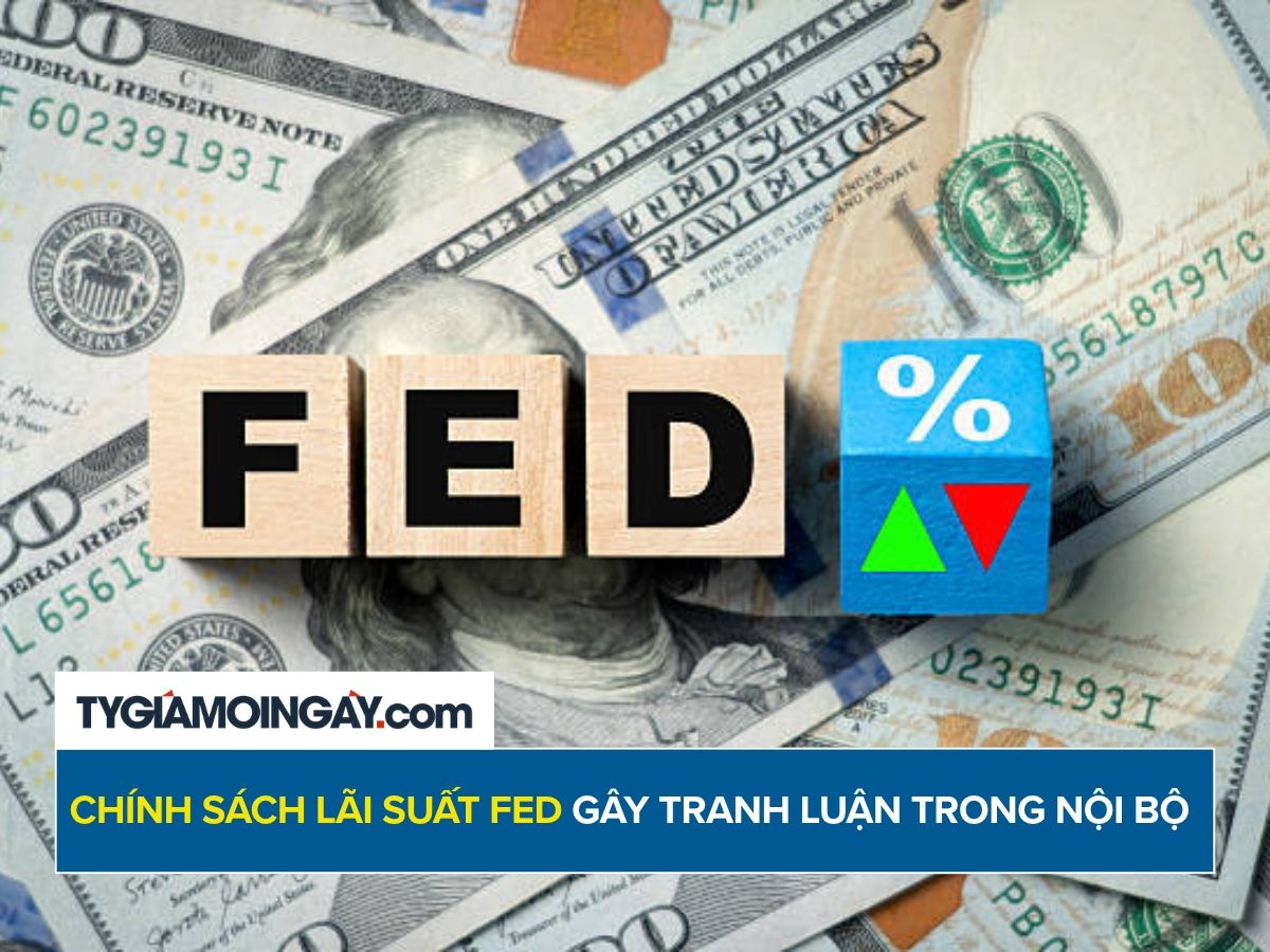 Fed chia rẽ về truyền thông giữa bất ổn lãi suất Mỹ