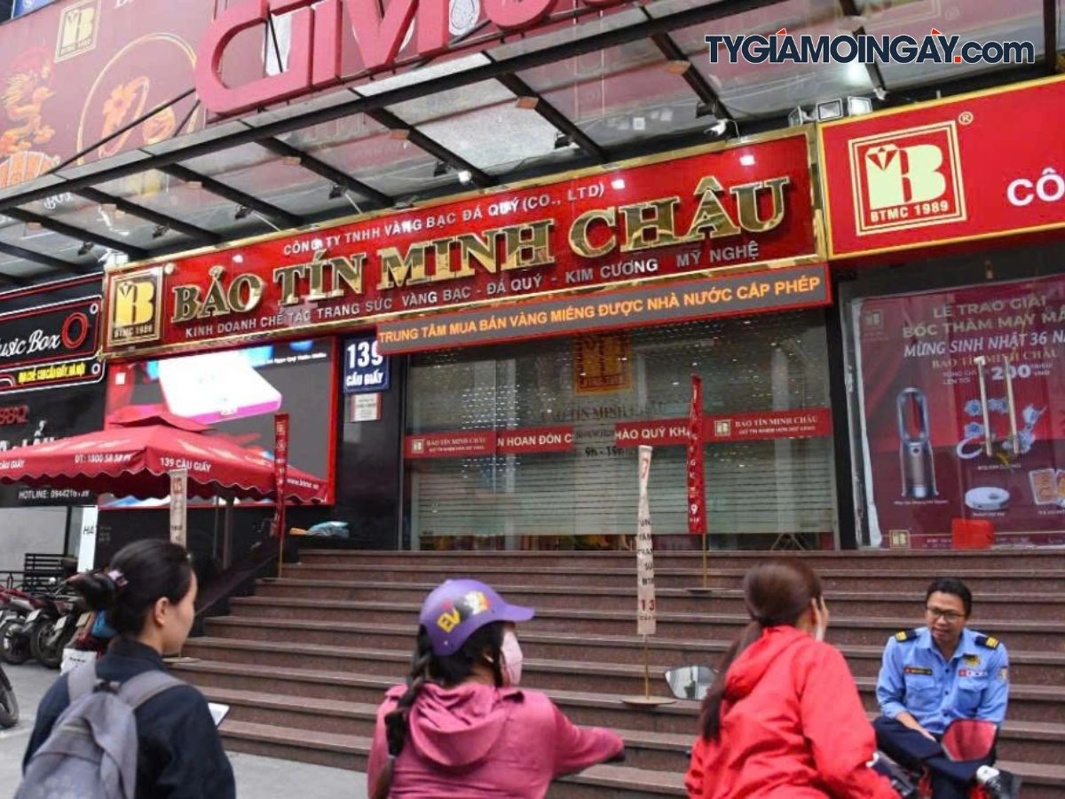 Tiệm vàng Bảo Tín Minh Châu
