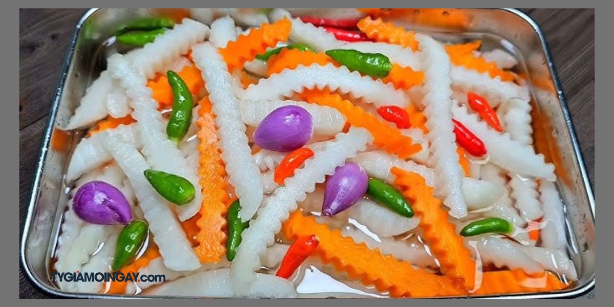 Các món ngâm chua dễ làm tại nhà, ăn kèm món gì cũng hợp