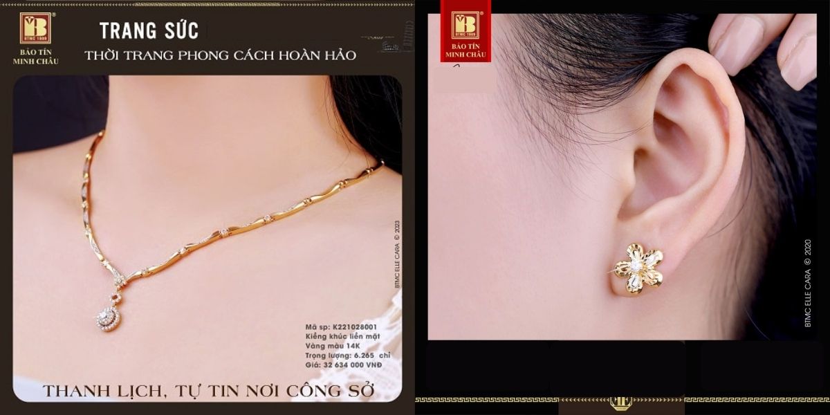 Khám phá những mẫu trang sức BTMC không thể bỏ qua