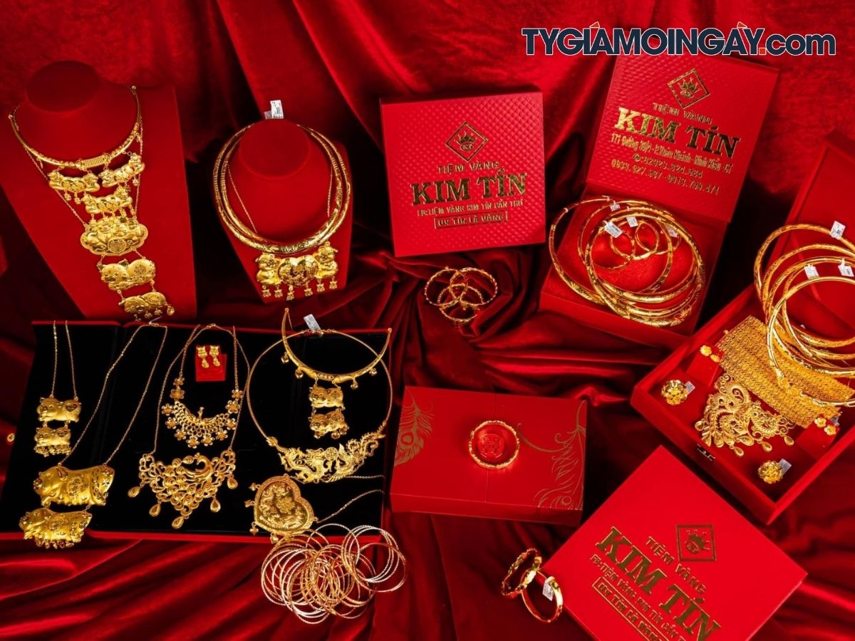Vàng trang sức dịp Tết Nguyên Đán thường tăng